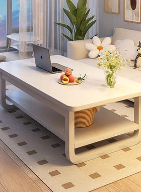 几办公室用会客泡茶简约现代小户型客茶厅DOY家用简双层沙桌发桌