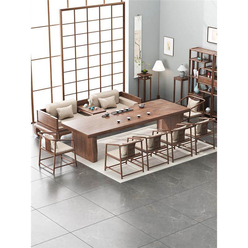 罗汉禅床沙发新中松式茶椅桌组TRJ合实木木茶桌功夫茶道桌意泡茶,商业/办公家具,茶台/茶桌,淘宝优惠券,粉丝福利购,淘宝优惠卷