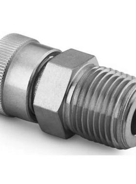 世伟洛克SS-16-UT-1-16不锈钢Ultra-Torr真空接头NPT外螺纹1in.