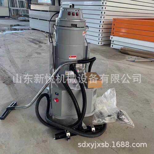 大功率桶式吸粉尘机器100L上下分离桶工业吸尘器商业粉尘吸尘机