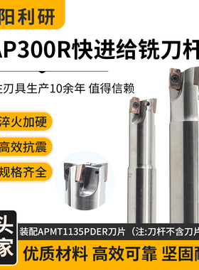 高速钢铣刀杆BAP300R直角铣刀杆加工中心CNC铣刀高速钢加硬抗震