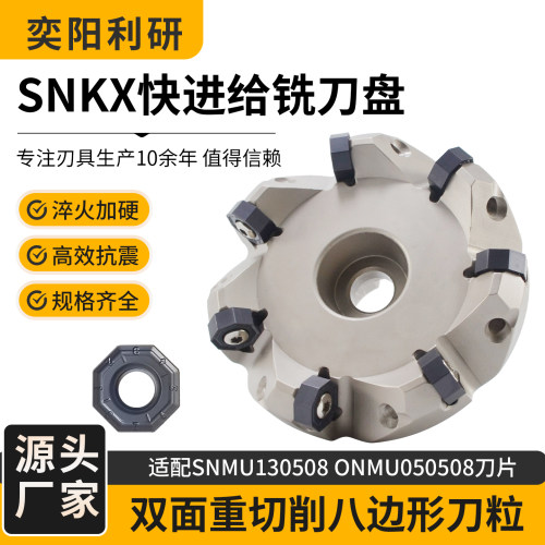 SNKX快进给双面铣刀盘