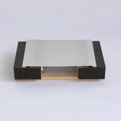 内墙变缝伸缩缝内墙缝顶棚铝合形金I伸缩358平面金属卡锁型L1