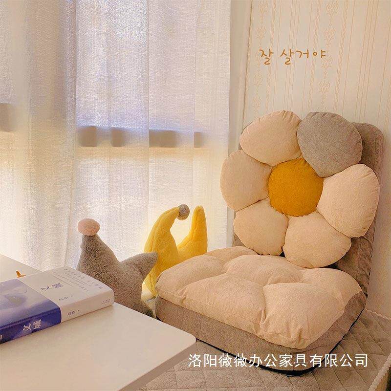 人沙发榻榻米单人折叠床上窗靠座53724091椅子宿舍日懒式坐垫背飘