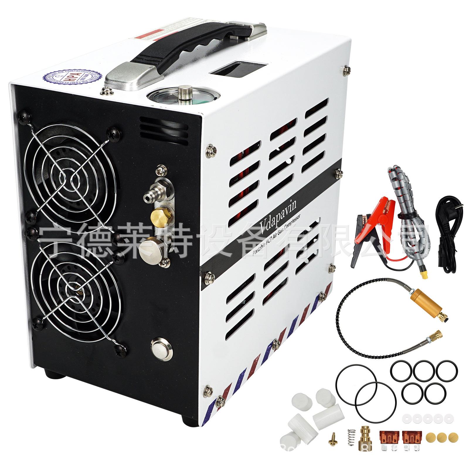 外置12伏车载高压打气泵30mpa打气机充气泵4500psi打气筒40mpa