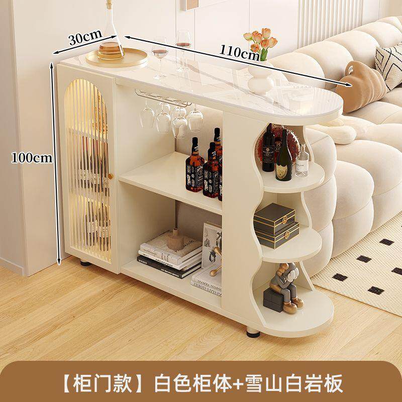 奶油风吧台桌子家用酒柜实木隔断柜客厅岩板餐边柜厨房可移动橱柜,鲜花速递/花卉仿真/绿植园艺,割草机/草坪机,淘宝优惠券,粉丝福利购,淘宝优惠卷