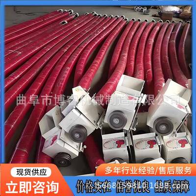 现货车载稻谷吸谷机蛟龙软管吸粮机小型螺旋抽粮机价格