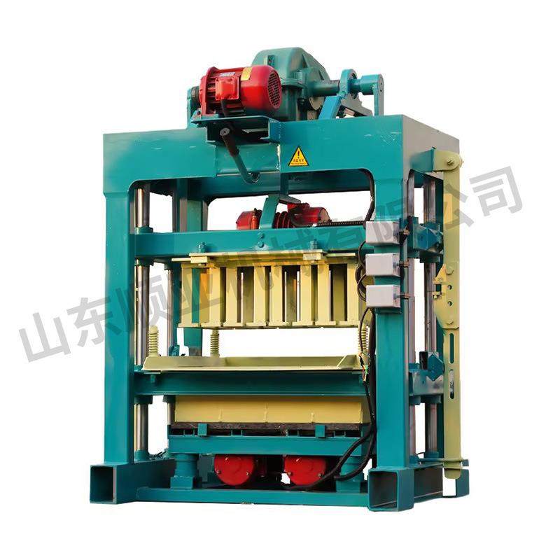 现货4-40半自动混凝土制砖机液压免烧水泥制砖机空心砖垫块机
