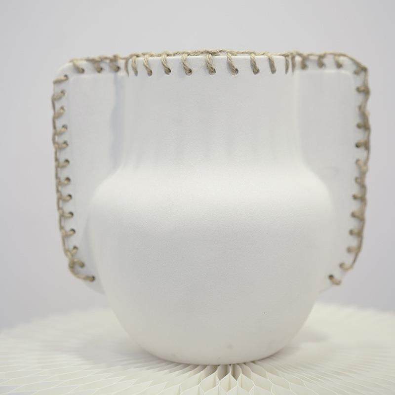 匠形现代风格陶瓷花瓶陶瓷摆件白色家居样品房装饰花器软装摆件,机械设备,其他机械设备,淘宝优惠券,粉丝福利购,淘宝优惠卷