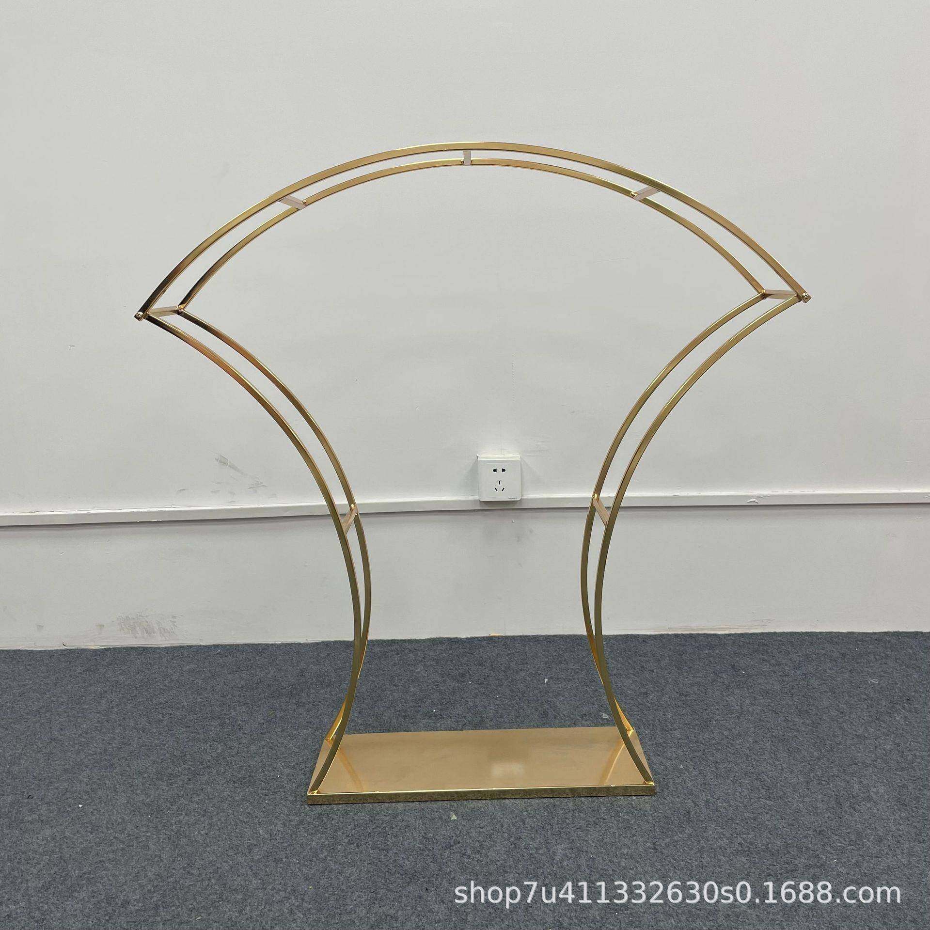 新款婚庆金色电镀拱形桌摆花架婚礼T台路引布置创意道具婚礼装饰,机械设备,其他机械设备,淘宝优惠券,粉丝福利购,淘宝优惠卷