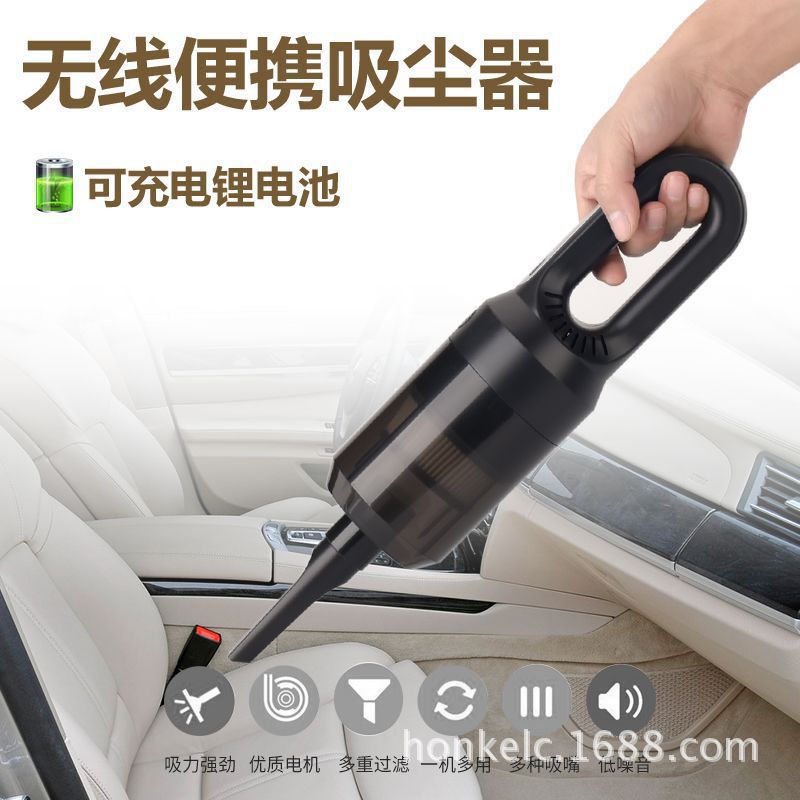 鸿兴*热销欧美车用吸尘器 键盘桌面清洁器迷你手持USB吸尘器*