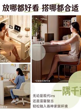 实木转角桌书桌架一体小靠墙学习家用写字桌户型书RZP房书电脑办