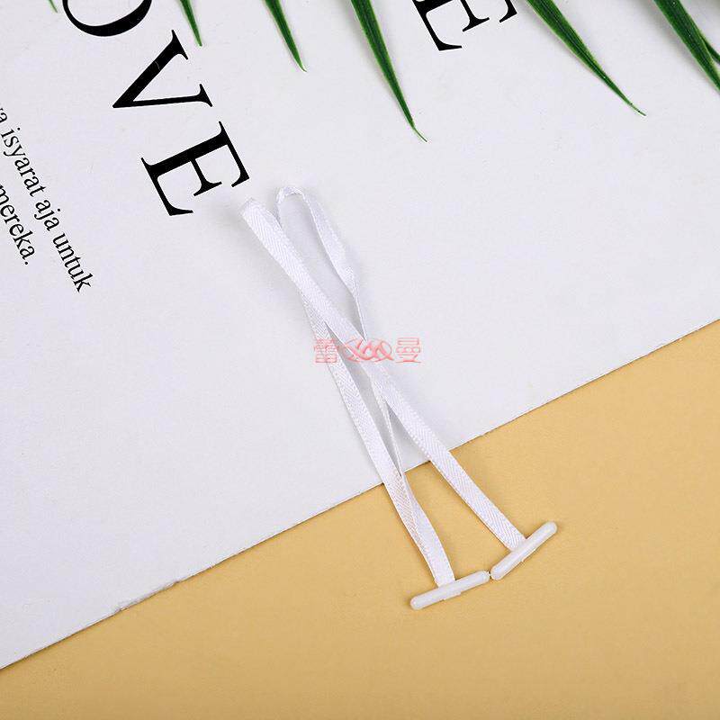 现货丝带粒挂牌绳服装吊牌手穿绳高缎档带吊绳可印LOG吊O装WEL饰