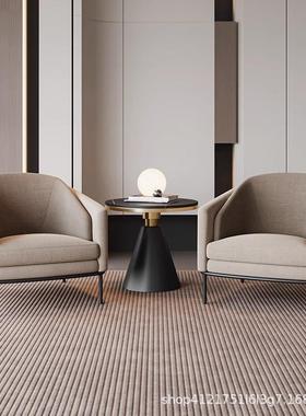 侘休闲单人沙发椅北欧轻奢厅展BQT店客房洽谈沙发寂茶几一酒桌2椅