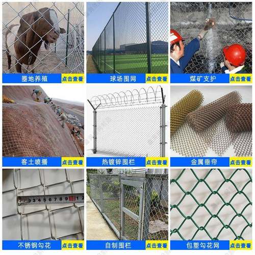 热镀锌铁ZFJ丝网栏农村牛羊鸡网网防护格栅养栏鸡果园养殖围菱形