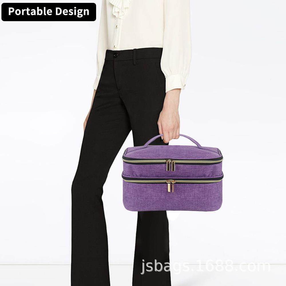 缝纫用品双层缝纫收纳盒缝纫用针线包别针纽扣缝品纫手用品工具缝