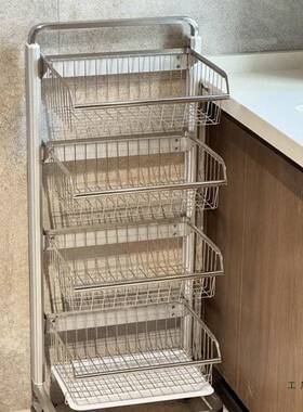 可移动推车厨房蔬置果F99TJ6TH物落架地收纳架客厅零食饮料小多层