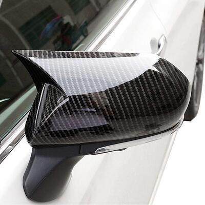 适于凯美光瑞洲牛角后视镜罩壳改装亚龙65279替换式反镜装饰倒用