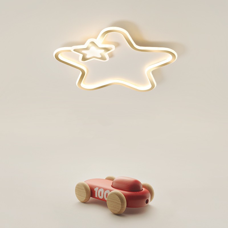 现代简约家用led吸顶灯北欧儿童房灯创意灯饰卧室灯室内照明灯具