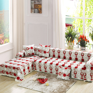 防滑加厚双人沙发垫布艺沙发巾组合全盖沙发罩套子定做四季坐垫
