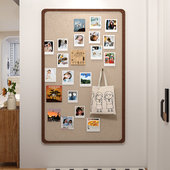 毛毡墙贴照片墙背景板展示墙组合相框墙面装 饰创意留言板软木墙板