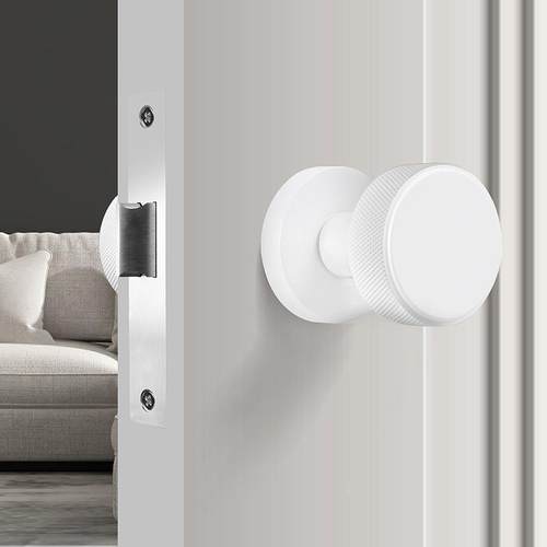 KR-YXM09单面锁双面锁吸斜舌带钥匙磁卧室锁具内静音隐形锁金门把