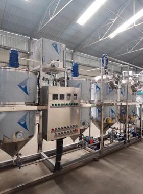 脱水脱色精炼机坊油植油物油精炼油机脱花生油大豆油磷脱胶UEC炼