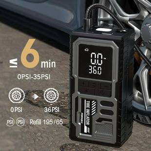 025工厂新款 手持胎自2动充胎压检测轮车载充 无NZE线停数显便携式