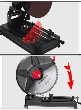 珉ZSA达五金用材切机220V木工台式大割型功率木材多功能小型家钢