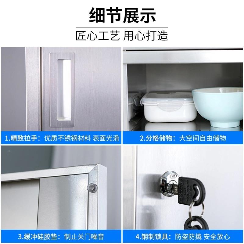 柜304不钢餐碗柜单位食堂带22358锁盘学校餐厅多格餐盒柜员工饭盒