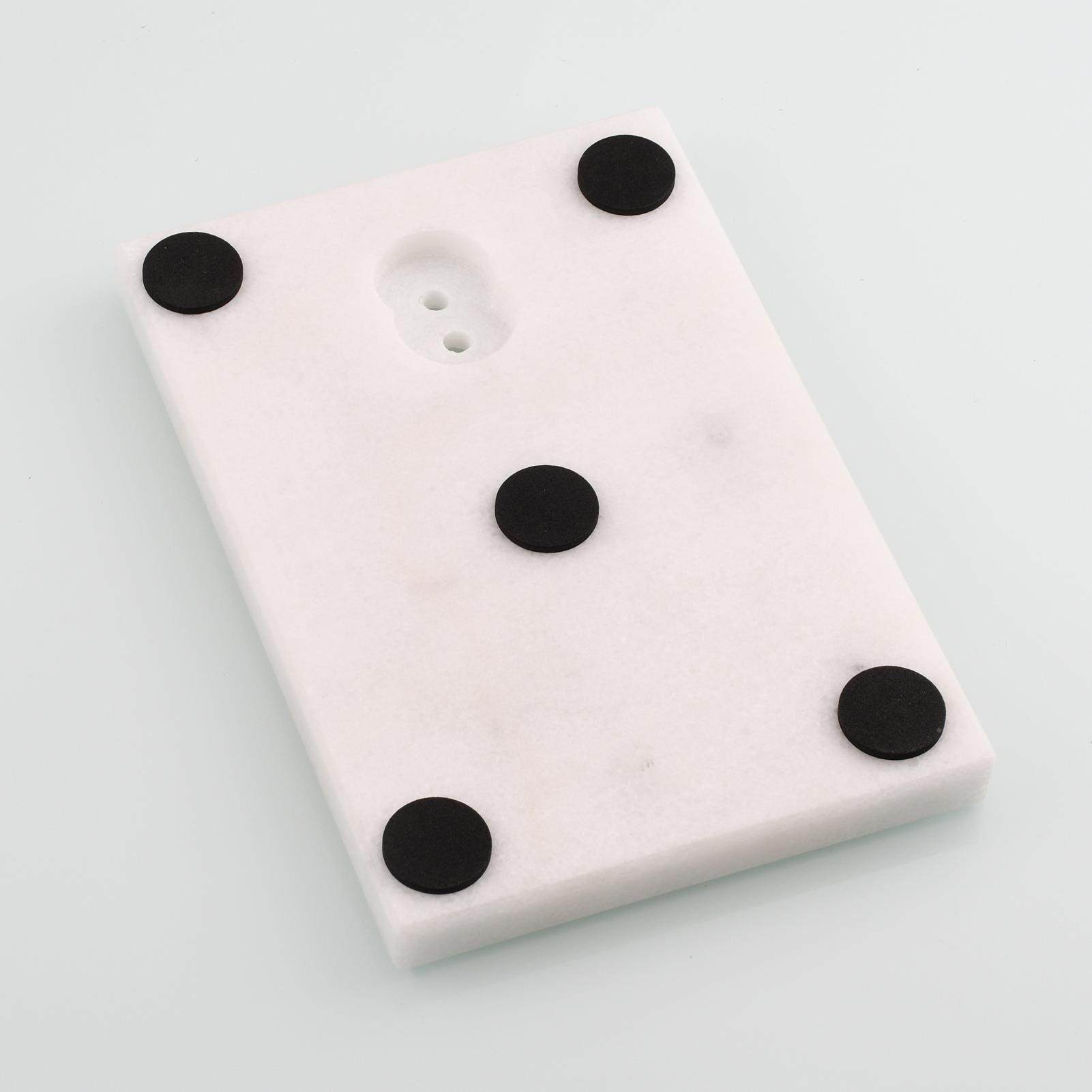 ci9ecia科德林浴室立式毛巾子卫架生间双毛巾杆大n理石单浴巾架