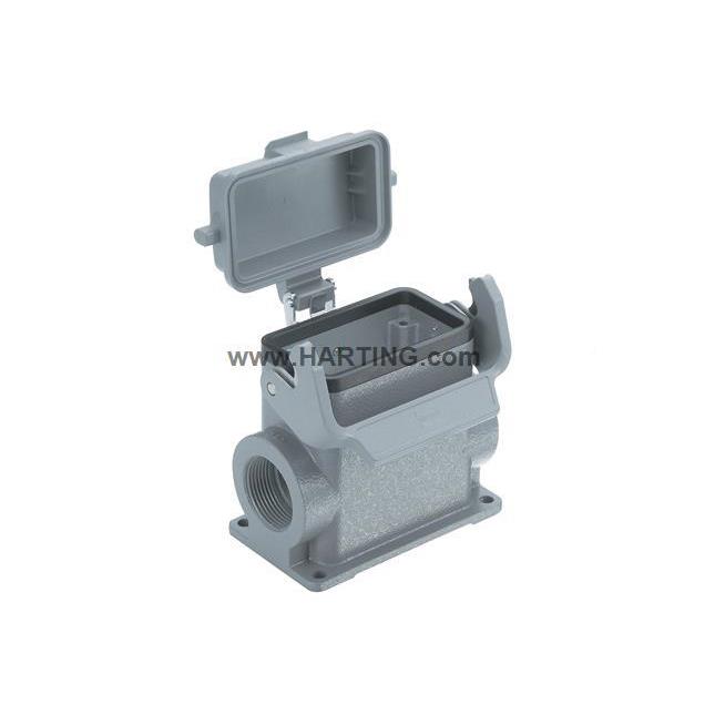 HATING0浩亭093010030929g7高结构单锁扣2xP21带保护盖R表面安装