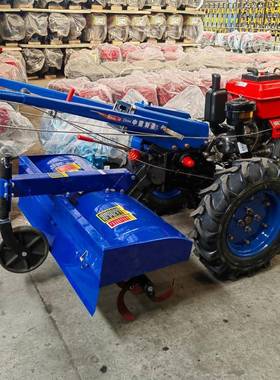 用手扶农17885拖拉机旋耕机起垄收机多功能厂家直销获微耕一机多
