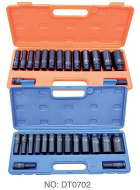 1/2寸15件加长气组ATQ动1套筒组5CS套P筒套装专业机修工具合
