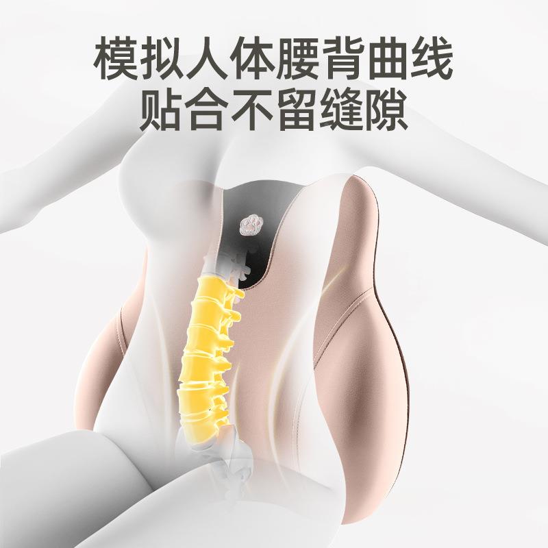 猫汽车靠垫腰垫护拽腰座椅主腰托背靠垫车用驾驶腰81357靠用女生