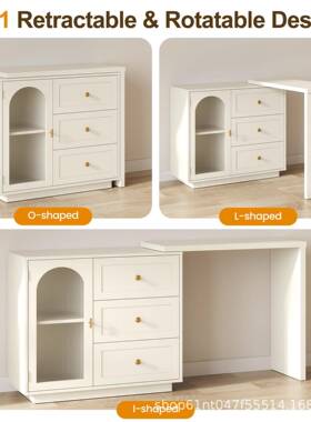 轻奢梳妆层台斗柜一现代简纳约小户型74347卧室多收化体妆台