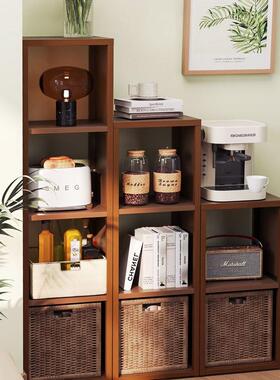 家居纳餐边边柜靠墙一体储物柜钢制WZL橱30cm窄柜高柜客厅柜收w&