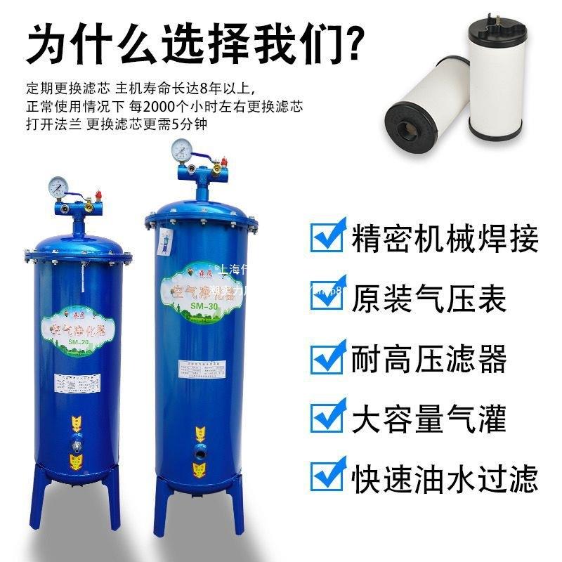 水油水分气动离器泵空UAG压机压缩空气净化喷漆滤油气气源过滤器