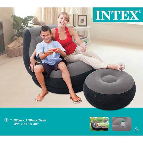INTEX8664充气沙发懒人榻榻68564沙发椅可折叠户外休闲5米沙发床