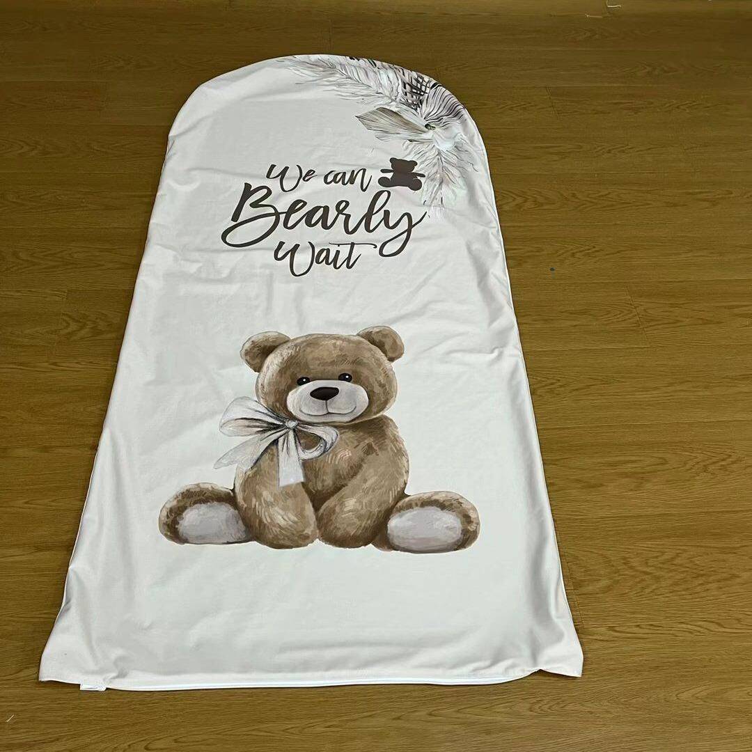 幕秀快背景FRU18布名热年转印布套派对用会签墙