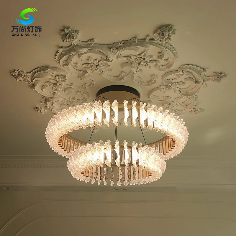 法式轻奢客厅吊灯高端餐厅卧