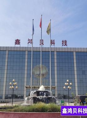 降户外旗杆不锈钢9米锥WJP幼形12升15电动6手摇80儿园34工地学校