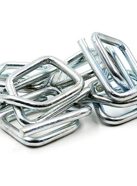 纤维打716包扣手工回扣纤打包带镀锌钢扣3形1619维21532mm承重