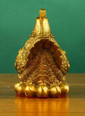 铜鸡摆件金鸡生下肖鸡206元鸡宝鸡母金工钱鸡蛋鸡铜器艺品