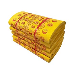 精品路路通黄纸草纸烧纸元宝纸万贯纸钱清明寒衣节春节祭祀用品