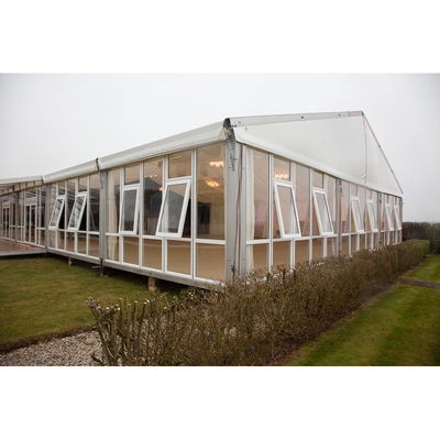 玻璃墙户外展览活动铝合金帐篷 透明PVC草地婚礼聚餐遮阳帐篷tent