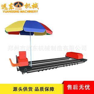 HT219-3型分头式四辊轴摊铺机混凝土路面震动振捣梁四輥轴整平机