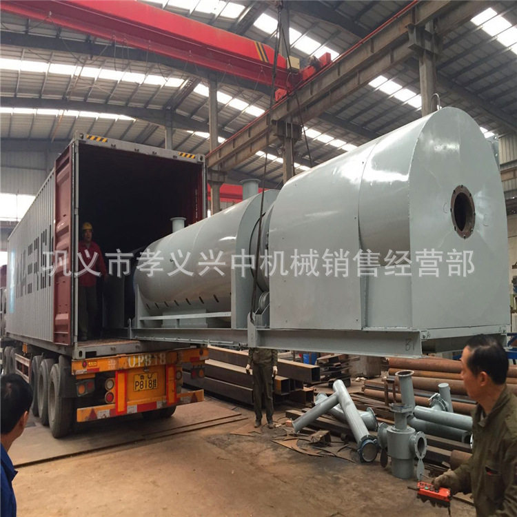 滚筒式炭粉生产设备大型炭粉加工设备连续式烟花炭粉生产机