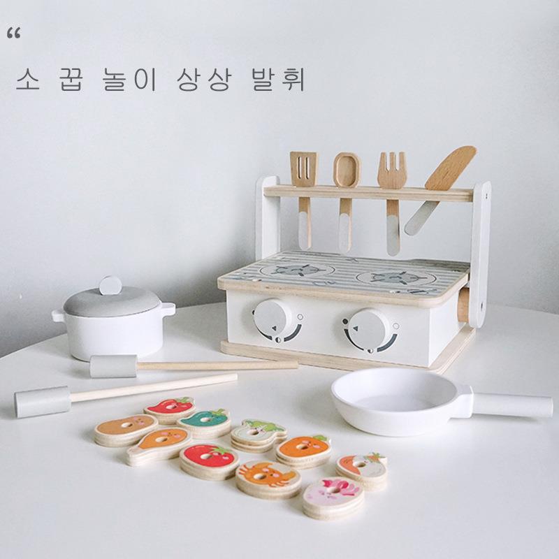 迷你烧烤韩版折叠手提锅具厨房玩具套装女孩过家家儿童玩具直销