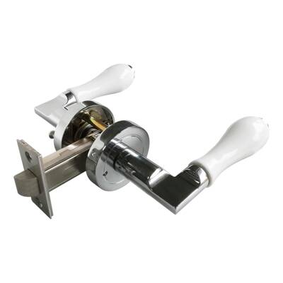 陶瓷门锁房门卫生间门厕所门锁中山新中式拉手锁doorlock